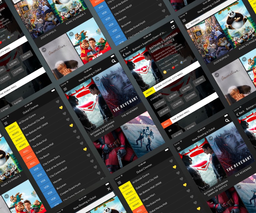 Cinema Showtimes — Award-Winning Consumer App